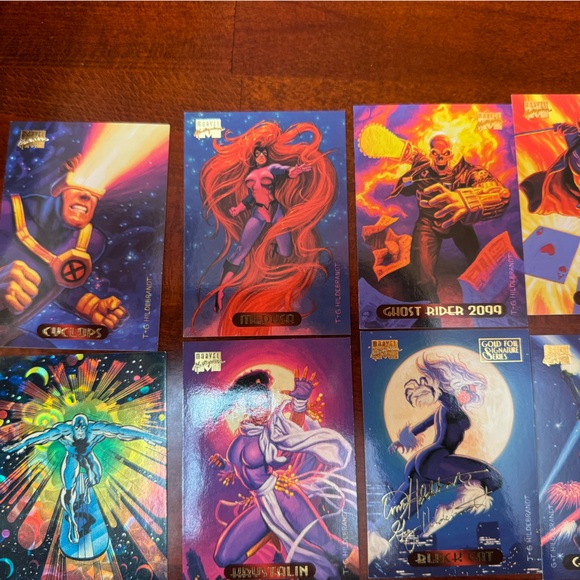 Marvel Card Collection Unopened Plus Extra Cards $30 is the lowest I can go - Picture 7 of 11